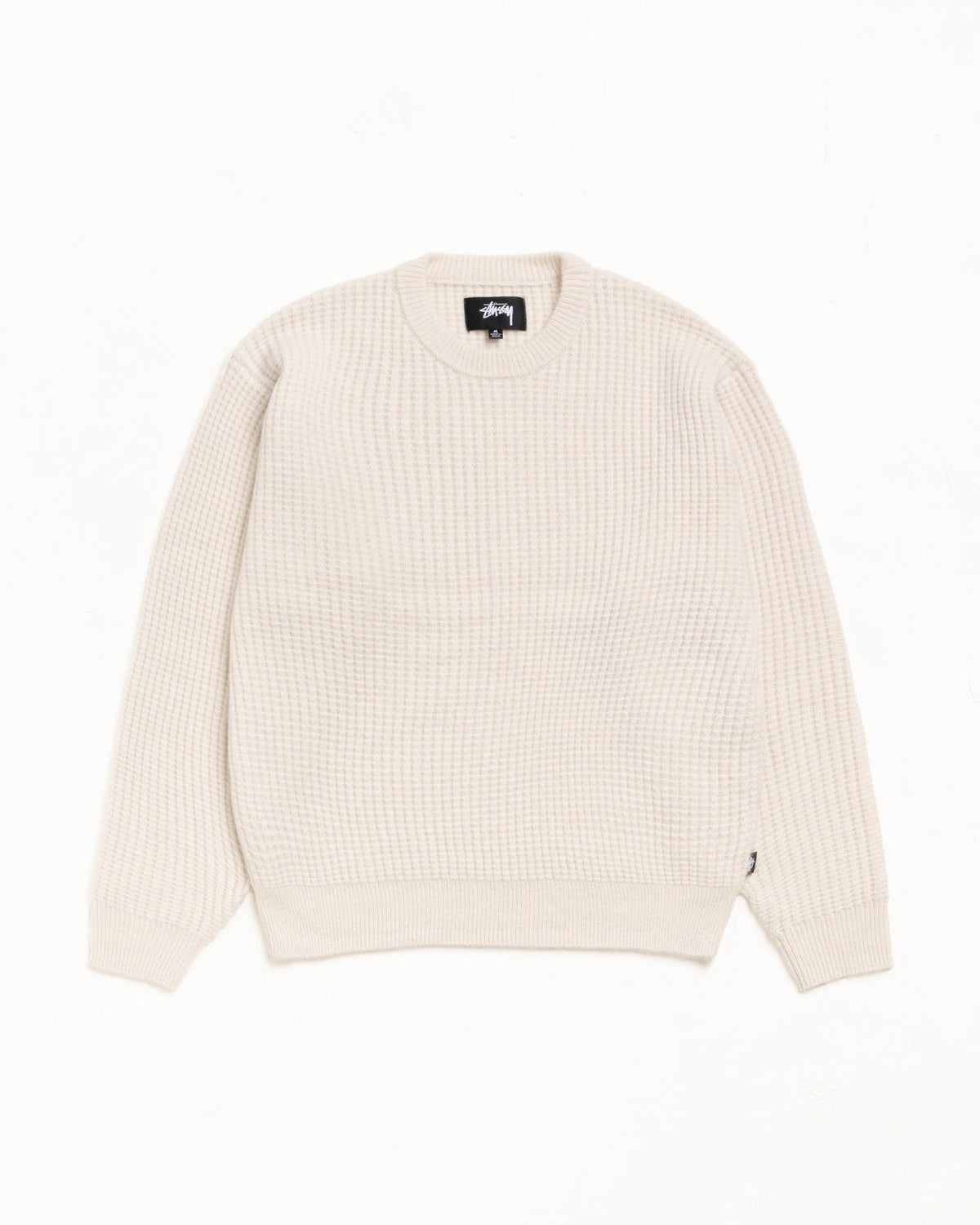 WAFFLE CASHMERE SWEATER