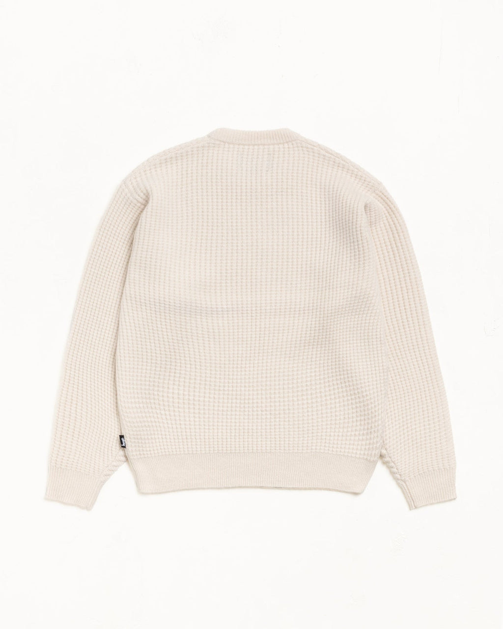 WAFFLE CASHMERE SWEATER