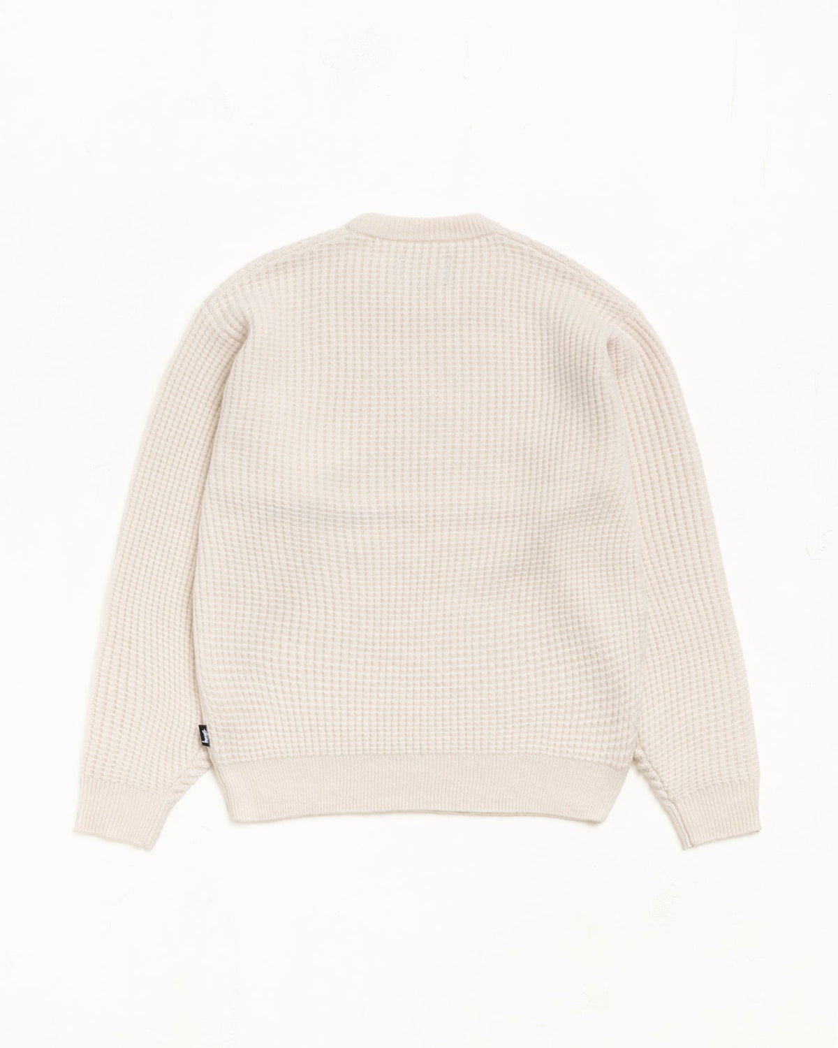 WAFFLE CASHMERE SWEATER