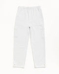 WHITE UTILITY FLEECE PANT