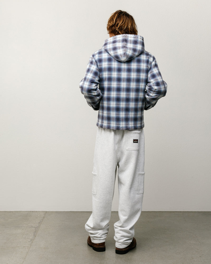 WHITE UTILITY FLEECE PANT