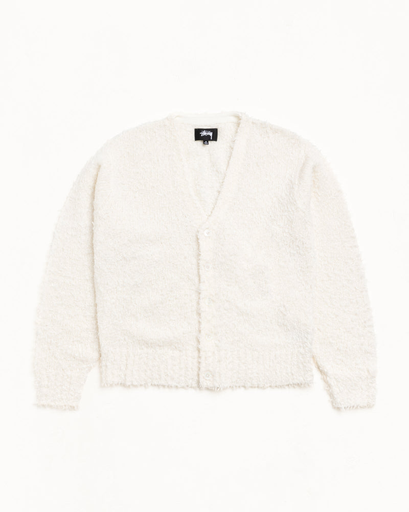 TEXTURED CARDIGAN Off White