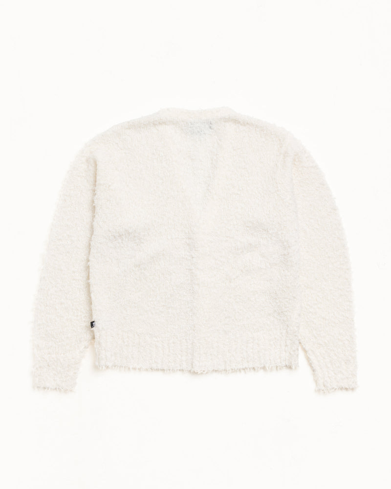 TEXTURED CARDIGAN Off White