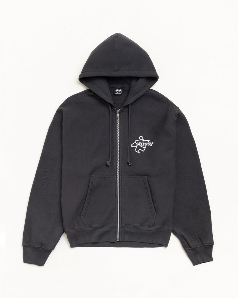 SURF SIZE ZIP HOODIE