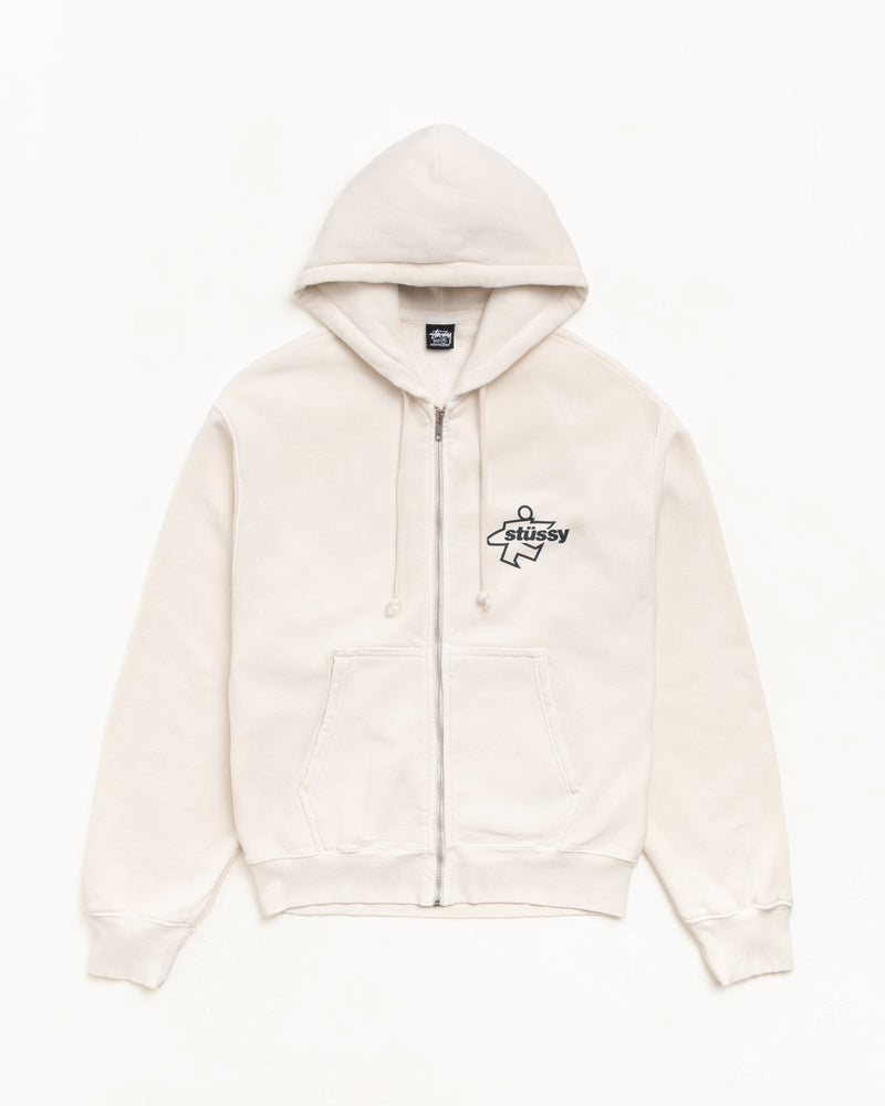 SURF SIZE ZIP HOODIE