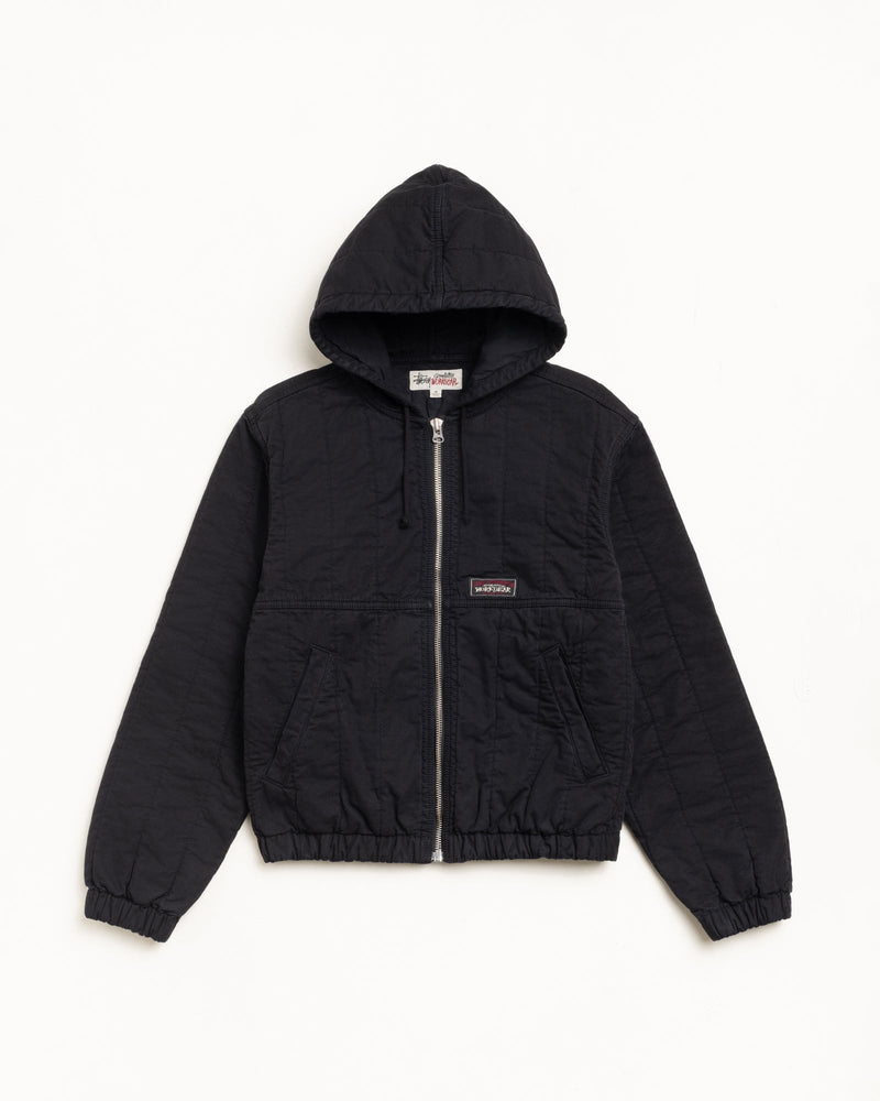 QUILTED CANVAS WORK JACKET
